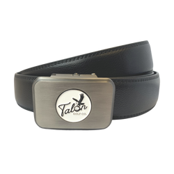 Black Eagle Leather Belt w/ Magnetic Ball Marker by Talon Golf