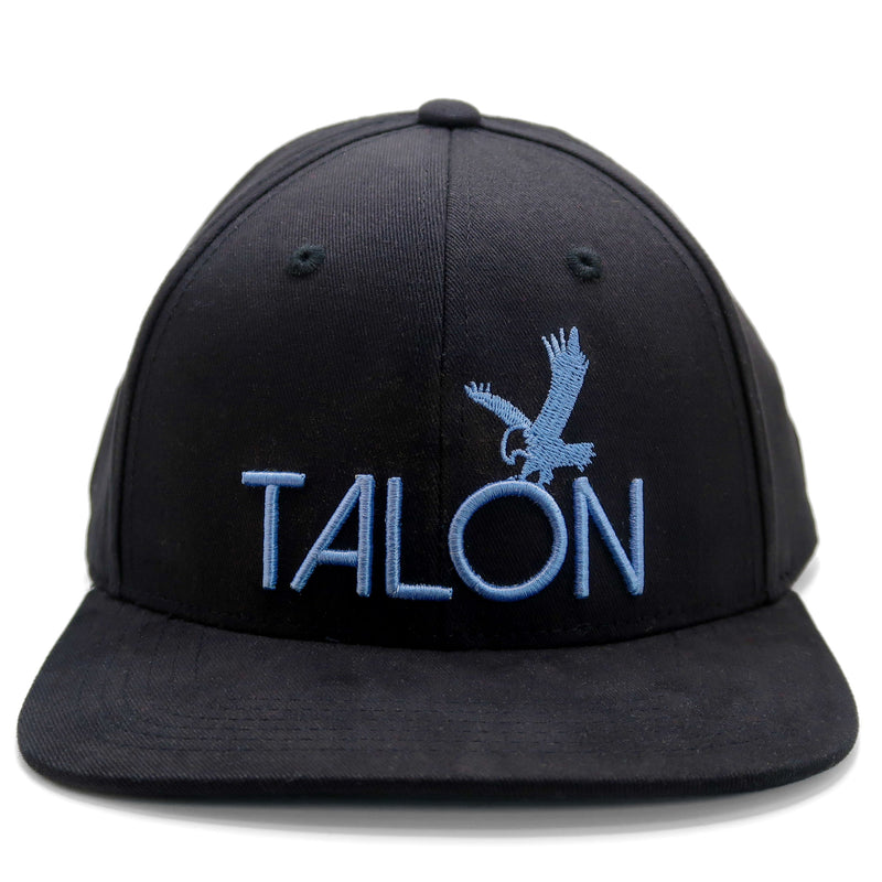 Flat Brim Hat - Black/Blue/White by Talon Golf