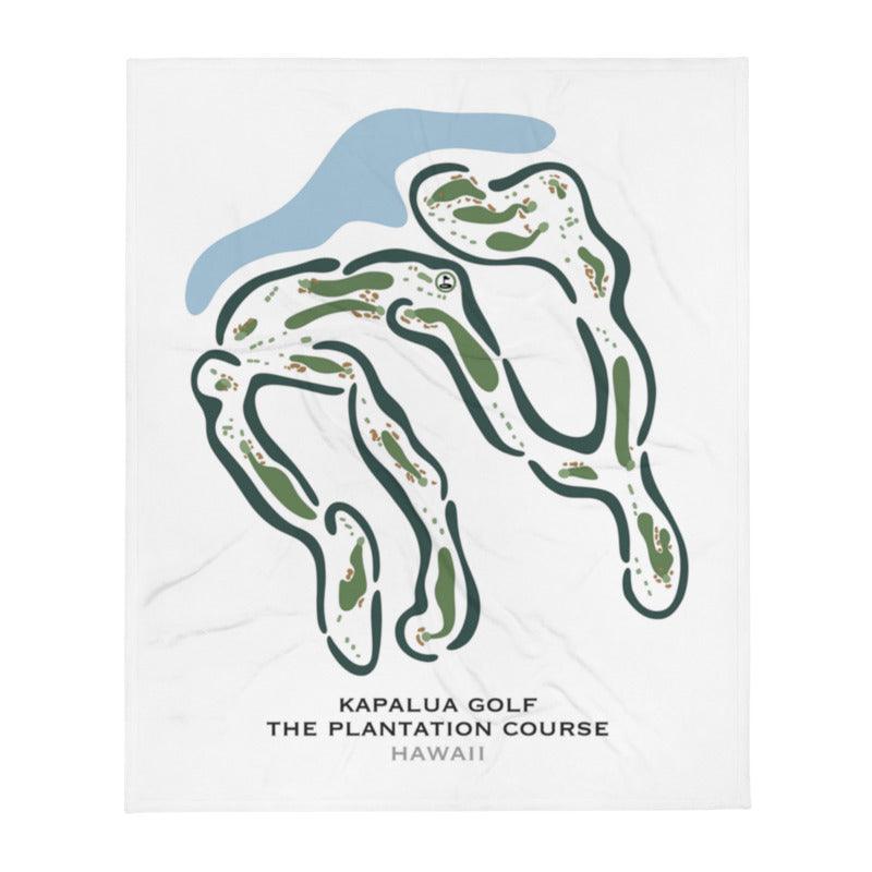 Kapalua Golf , The Plantation Course, Hawaii - Printed Golf Courses by Golf Course Prints