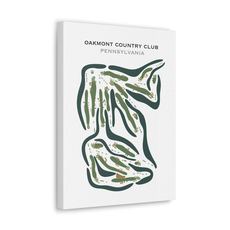 Oakmont Country Club, Pennsylvania - Printed Golf Courses by Golf Course Prints